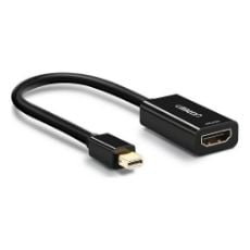 Εικόνα της Adapter Ugreen Mini DisplayPort to HDMI 4K Black 40360