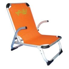 Εικόνα της Καρέκλα Παραλίας Αλουμινίου myResort Ενισχυμένη με Μπράτσα 2x1 Πορτοκαλί 141-9731-2