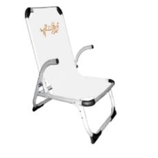 Εικόνα της Καρέκλα Παραλίας Αλουμινίου myResort Ενισχυμένη με Μπράτσα King Size 2x1 Λευκη 141-0354-8