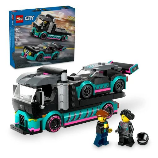 Εικόνα της LEGO City: Race Car And Car Carrier Truck 60406