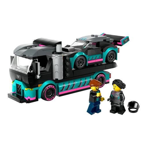 Εικόνα της LEGO City: Race Car And Car Carrier Truck 60406