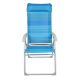 Εικόνα της Καρέκλα Μεταλλική myResort με Μπράτσα Ψηλή Πλάτη & Αποσπώμενο Μαξιλάρι Μπλε 151-5120
