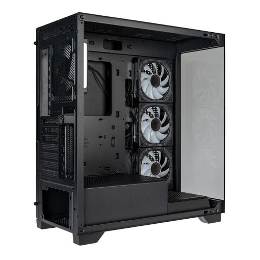 Εικόνα της Kolink Unity Peak ARGB Tempered Glass Black PGW-CH-KOL-122