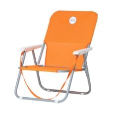 Εικόνα της Καρέκλα Παραλίας Campo Beach 1 Aναδιπλούμενη Αλουμινίου Orange 6005041