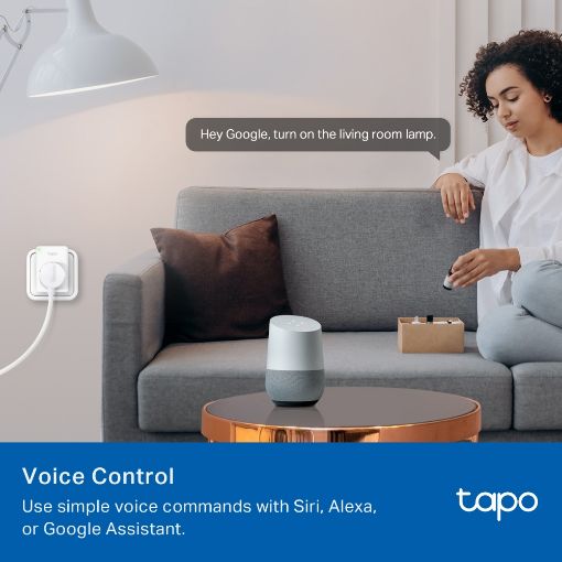 Εικόνα της Smart Plug Tp-Link Tapo P100M White