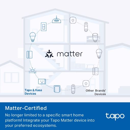 Εικόνα της Smart Plug Tp-Link Tapo P100M White