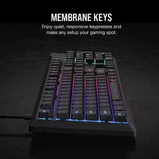 Εικόνα της Πληκτρολόγιο Corsair K55 Core Black (US) CH-9226C65-NA