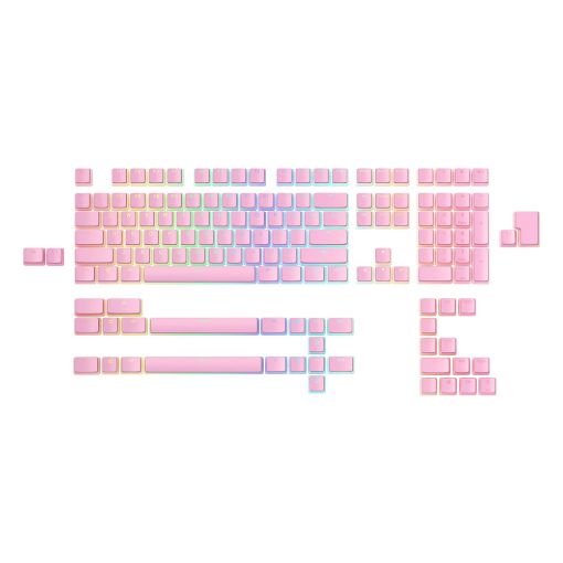 Εικόνα της Glorious PC Gaming Race Aura V2 PBT Keycaps 145 τμχ US ANSI Pixel Pink GLO-KC-AURA2-P