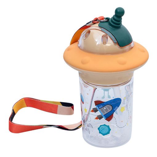 Εικόνα της Παιδικό Πλαστικό Παγούρι Estia Astro 450ml Beige 01-10867