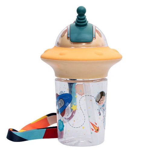 Εικόνα της Παιδικό Πλαστικό Παγούρι Estia Astro 450ml Beige 01-10867