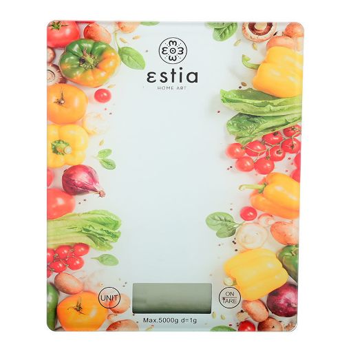 Εικόνα της Ψηφιακή Ζυγαριά Κουζίνας Estia Veggies 01-13301