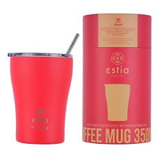 Εικόνα της Ποτήρι Θερμός Estia Coffee Mug Save The Aegean Scarlet Red 350ml 01-16845