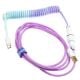 Εικόνα της Καλώδιο Ducky Premicord Type C to USB-A 1.8m Azure DACOC2-AZU1