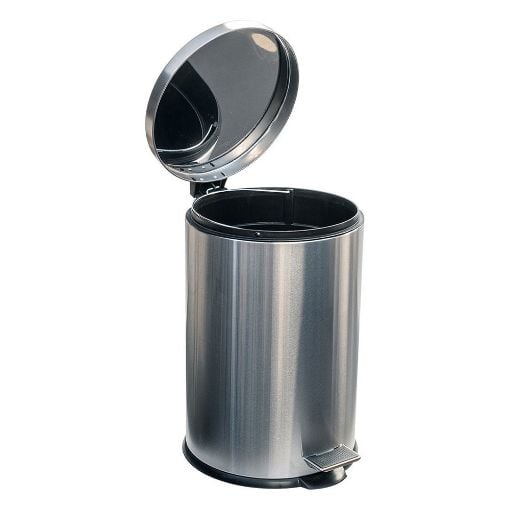 Εικόνα της Κάδος Απορριμμάτων Estia Classic Soft-Close 20Lt Matte Inox 01-0073