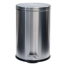 Εικόνα της Κάδος Απορριμμάτων Estia Classic Soft-Close 20Lt Matte Inox 01-0073