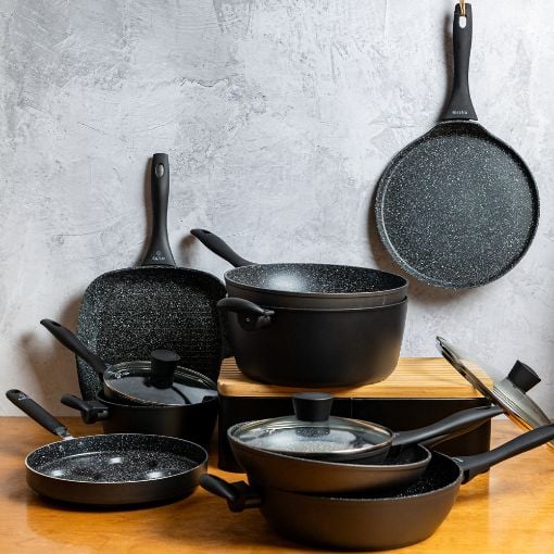 Εικόνα της Γαλατιέρα Estia Cuisson Αντικολλητική 18cm Αλουμινίου 1.8Lt 01-11109