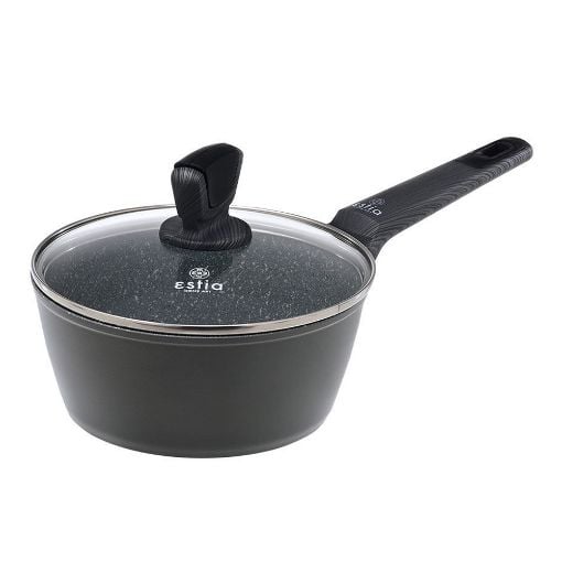 Εικόνα της Γαλατιέρα Estia Cuisson Αντικολλητική 18cm Αλουμινίου 1.8Lt 01-11109