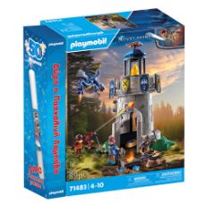 Εικόνα της Λαμπάδα Playmobil - Novelmore Πύργος Ιπποτών με Δράκο και Σιδηρουργό 71483/89501410