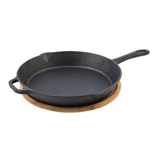 Εικόνα της Βάση για Μαντεμένιο Τηγάνι Estia Bamboo 28.5 x 1.5 cm 01-11246