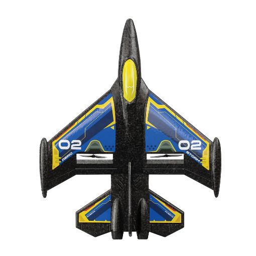 Εικόνα της Λαμπάδα AS Company - Silverlit Τηλεκατευθυνόμενο Αεροπλάνο Flybotic Sonic Evo Blue/Black 7530-85741