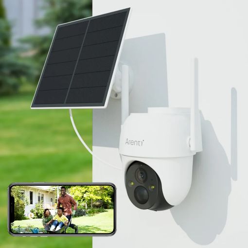 Εικόνα της Outdoor Wireless IP Camera Arenti GO2T Pan/Tilt/Zoom 2K + Solar Panel SP2