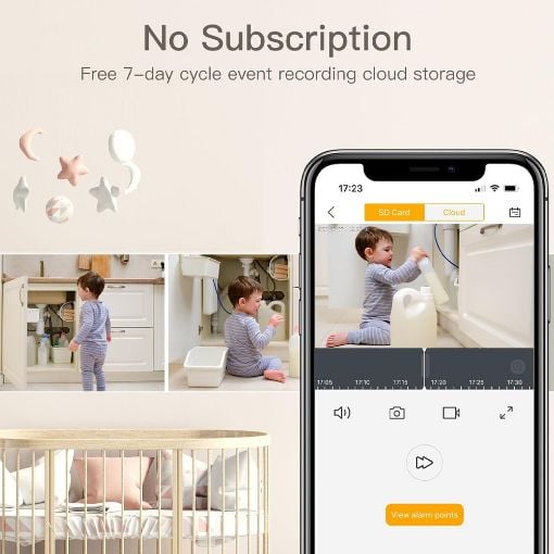 Εικόνα της Indoor Wireless IP Camera Arenti IN1Q 2.5K
