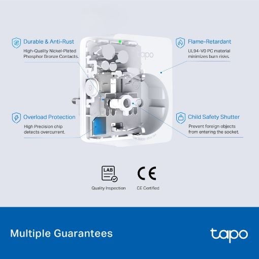Εικόνα της Smart Plug Tp-Link Tapo P110M with Energy Monitor White