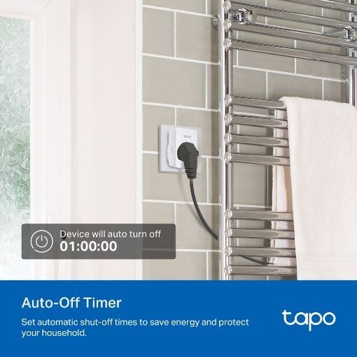 Εικόνα της Smart Plug Tp-Link Tapo P110M with Energy Monitor White