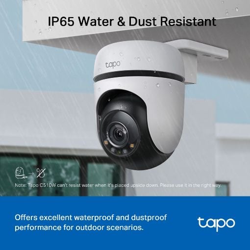 Εικόνα της Outdoor Wireless IP Camera TP-Link Tapo C510WS Starlight Pan/Tilt 2K