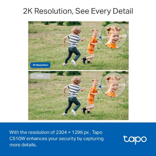 Εικόνα της Outdoor Wireless IP Camera TP-Link Tapo C510W Starlight Pan/Tilt 2K