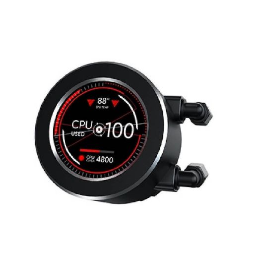 Εικόνα της Xigmatek Frozr-O II 240 ARGB LCD Black EN40429