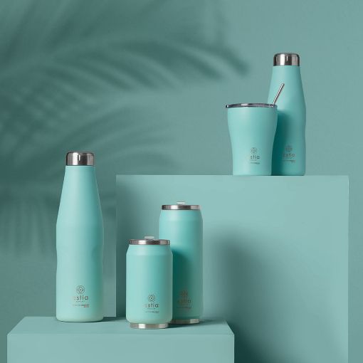 Εικόνα της Ποτήρι Θερμός Estia Travel Cup Save The Aegean 300ml Bermuda Green 01-16708