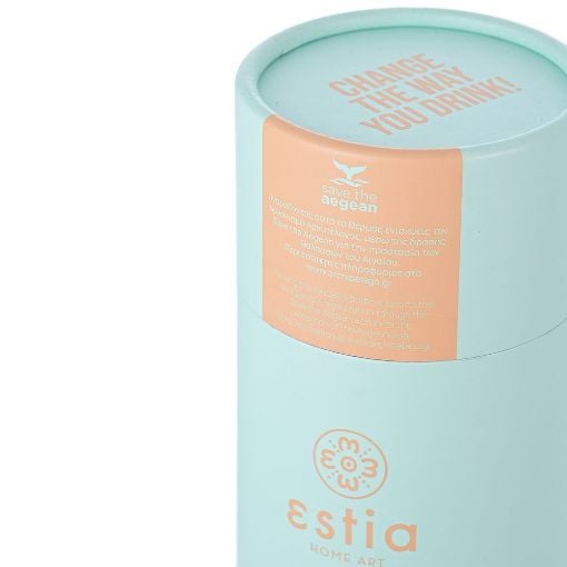 Εικόνα της Ποτήρι Θερμός Estia Travel Cup Save The Aegean 300ml Bermuda Green 01-16708