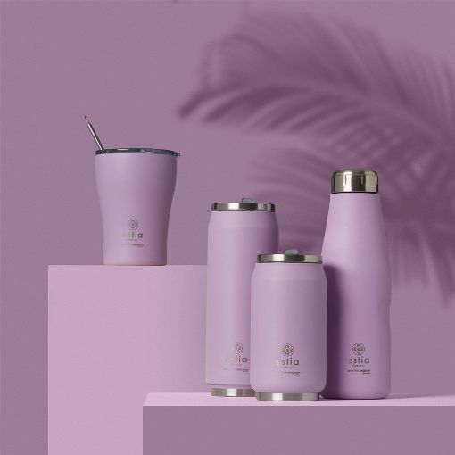 Εικόνα της Ποτήρι Θερμός Estia Travel Cup Save The Aegean 300ml Lavender Purple 01-16715