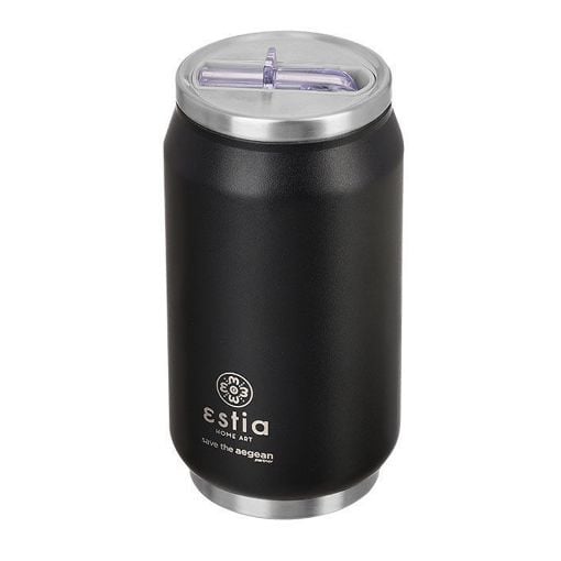 Εικόνα της Ποτήρι Θερμός Estia Travel Cup Save The Aegean 300ml Midnight Black 01-16739
