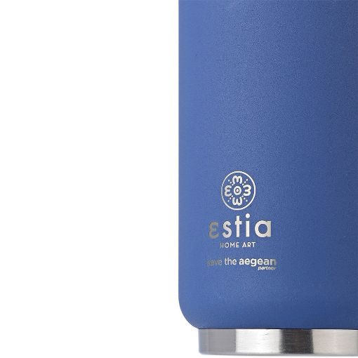 Εικόνα της Ποτήρι Θερμός Estia Travel Cup Save The Aegean 300ml Denim Blue 01-16838