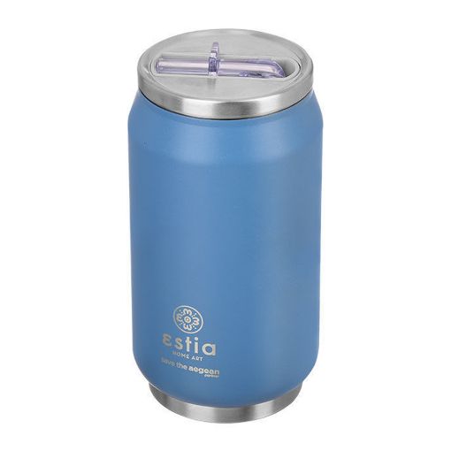 Εικόνα της Ποτήρι Θερμός Estia Travel Cup Save The Aegean 300ml Denim Blue 01-16838