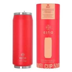 Εικόνα της Ποτήρι Θερμός Estia Travel Cup Save The Aegean 500ml Scarlet Red 01-9854