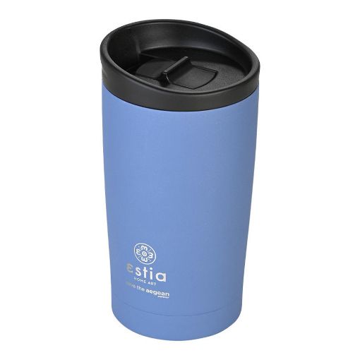 Εικόνα της Ποτήρι Θερμός Estia Travel Mug Save The Aegean 350ml Denim Blue 01-20378