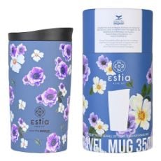 Εικόνα της Ποτήρι Θερμός Estia Travel Mug Save The Aegean 350ml Garden Blue 01-20439