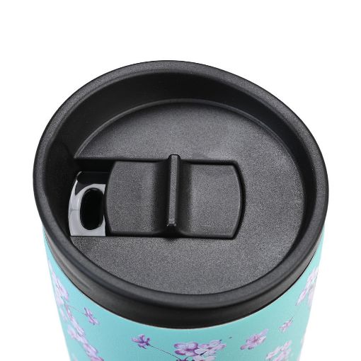 Εικόνα της Ποτήρι Θερμός Estia Travel Mug Save The Aegean 350ml Blossom Green 01-20446
