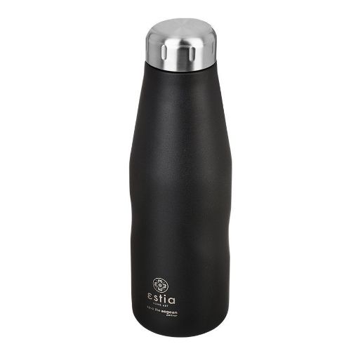 Εικόνα της Μπουκάλι Θερμός Estia Travel Flask Save The Aegean 500ml Midnight Black 01-7799