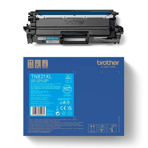 Εικόνα της Toner Brother TN-821XLC Cyan
