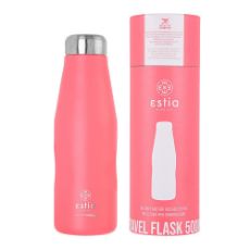 Εικόνα της Μπουκάλι Θερμός Estia Travel Flask Save The Aegean 500ml Fusion Coral 01-9861
