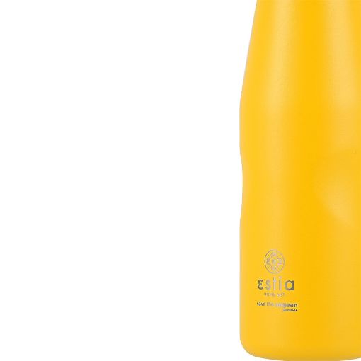 Εικόνα της Μπουκάλι Θερμός Estia Travel Flask Save The Aegean 500ml Pineapple Yellow 01-9007