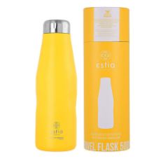 Εικόνα της Μπουκάλι Θερμός Estia Travel Flask Save The Aegean 500ml Pineapple Yellow 01-9007