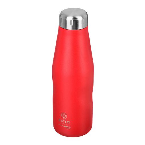 Εικόνα της Μπουκάλι Θερμός Estia Travel Flask Save The Aegean 500ml Scarlet Red 01-8543