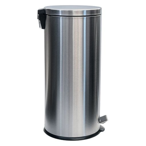 Εικόνα της Κάδος Απορριμμάτων Estia Classic Soft-Close 30Lt Matte Inox 01-1759