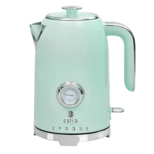 Εικόνα της Βραστήρας Estia Retro Epoque Ανοξείδωτος 2200w 1.7lt Μέντα 06-19426