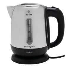 Εικόνα της Βραστήρας Estia Black & Inox Ανοξείδωτος 1630w 1.2lt 06-17248